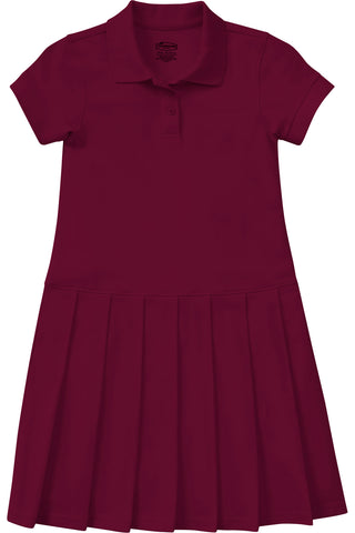 Girls Pique Polo Dress